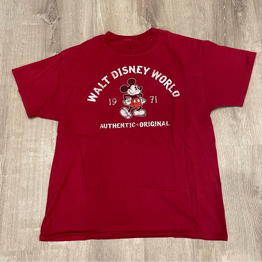 Walt Disney World Disney Parks Mickey Mouse T Shirt Size Large - Picture 1 of 4
